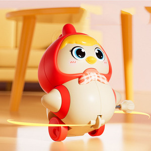 Bébé poulet mère liquidation balançoire aspiration magnétique petit poulet Puzzle pour enfants enseignement précoce jouet rampant - Product Image 3