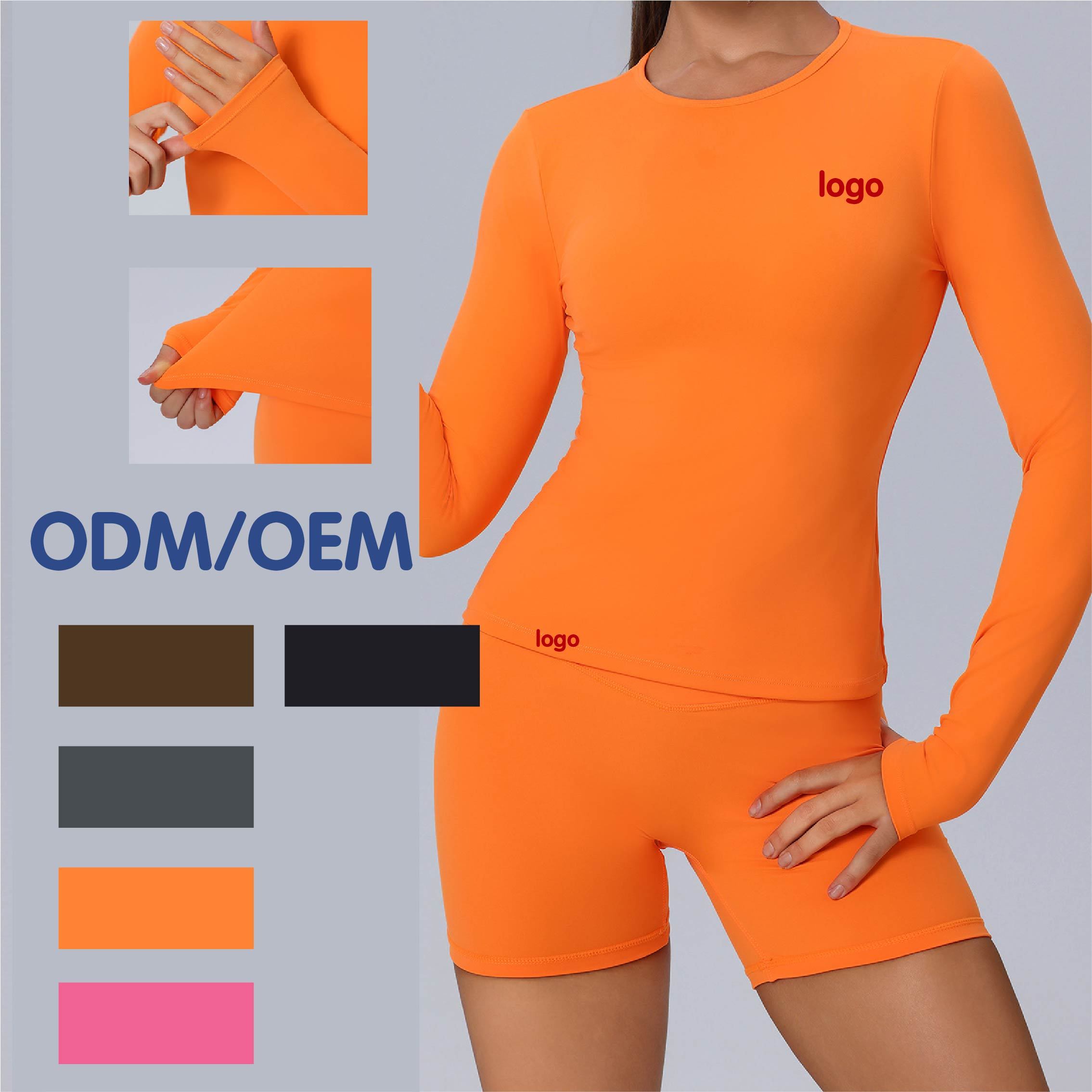 Long Sleeve Yoga Top High Elastic for Gym Fitness Training Women Manufacturer