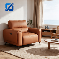 Canapés modernes fonctionnels personnalisables avec massage et chauffage, fauteuils inclinables électriques individuels pour salon, vente en gros directe usine