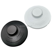 Interrupteur à pédale pour lampes LED, boîtier en plastique durable, installation facile, éclairage domestique
