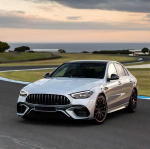 คุณภาพสูงสำหรับ C-class W206 C200 C260 ปี 2020-2024 ชุดแต่งกันชนหลังสไตล์ AMG C63 Sport พร้อมกระจังหน้าและดิฟฟิวเซอร์ - Product Image 3