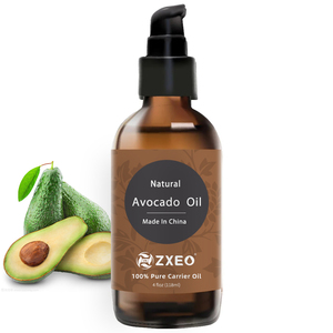 La fábrica proporciona aceite de aguacate prensado en frío natural a granel, aceite de cocina comestible orgánico para el cuidado de la piel, masaje para el crecimiento del cabello - Product Image 1