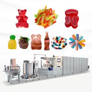 Hochleistungs-Zubehörmaschine für Zuckerwaren / Herstellung von gelee-bonbons / Gelee-Formmaschine für Gummibärchen