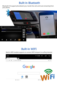 Đài phát thanh xe <span class=keywords><strong>Android</strong></span> 10. <span class=keywords><strong>OS</strong></span> stereo 2 DIN Navi màn hình cảm ứng Apple Carplay wifi gps xe DVD Player 10 inch - Product Image 3