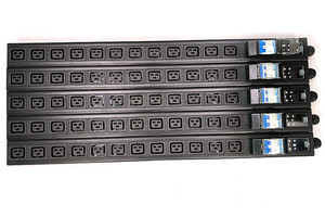 C19 socket PDU power strip Single Three Phase Locked 220V C19 Smart Intelligent 16A Meter Pdu Power Distribution Unit - Product Image 4