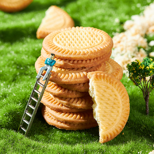 Sanniu giòn sữa dừa hương vị bánh quy ngọt bánh quy bán buôn đồ ăn nhẹ bánh quy nhà sản xuất thực phẩm Trung Quốc lành mạnh đồ ăn nhẹ Kỳ Lạ - Product Image 6