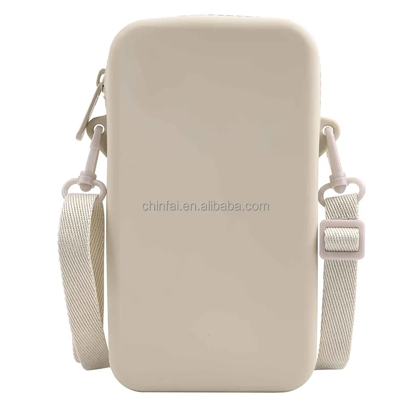 Chinfai petits sacs à bandoulière dame téléphone portable portefeuille mode portefeuille en silicone pour femmes sac à main téléphone portable sacs à bandoulière pour hommes