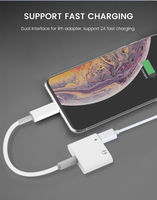 Adaptateur audio auxiliaire 2-en-1 jack 3,5 mm pour écouteurs iPhone avec câble de charge, musique, appels, haut-parleur et lecteur DVD – Offre Spéciale