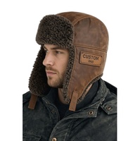 Gorro de Trapper Personalizado, Cálido, Estilo Ruso, para Invierno, Esquí, Unisex, Ushanka con Orejeras, para Deportes, Pesca, Fiestas