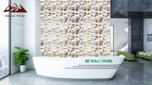 Los paneles de pared 3D de alta calidad a prueba de humedad de Wayon se utilizan para la decoración tridimensional de las paredes de la sala de estar. - Product Image 5