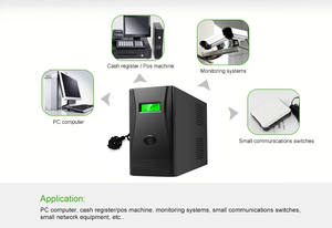 SKE <span class=keywords><strong>UPS</strong></span> <span class=keywords><strong>400VA</strong></span> 240W Alimentation sans interruption OEM ODM <span class=keywords><strong>UPS</strong></span> interactif en ligne hors ligne 240W - Product Image 3