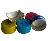 Fabricant professionnel de bouchons de bouteilles en aluminium esthétiques de qualité supérieure, bouchons en aluminium ROPP avec anneau en plastique pour l'eau minérale