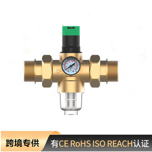 Vanne de réduction de pression à double joint en laiton à haut débit de type Honeywell, commande manuelle, sécurité pour l'alimentation en eau - Product Image 3