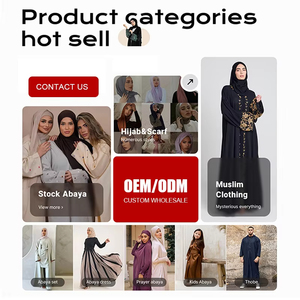 Sharut Ingrosso Abaya Islamica Malese, Top per Donne Musulmane, Maniche Lunghe, Casual, Collo Tondo, Modesto, Asimmetrico, Bluse Musulmane in Nida - Product Image 6