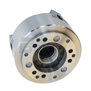 Mandrin hydraulique creux à trois mors série Jiahe 3H-208 pour tours CNC, cylindre rotatif pour machine-outil - Product Image 4