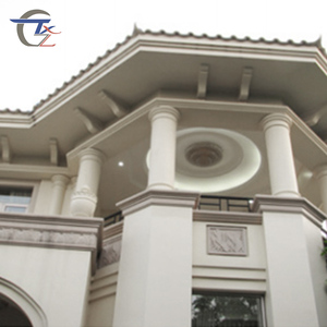 Moulage de corniche en GRC élégant, design sculpté orné, matériau durable résistant aux intempéries, moulage de corniche pour villa extérieure - Product Image 6