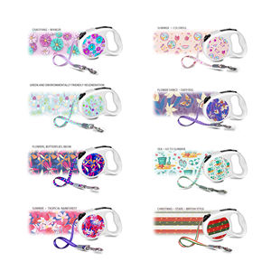 Correa Retráctil para Mascotas Personalizada de Verano, Colorida, Ajustable, con Logotipo Impreso - Product Image 4