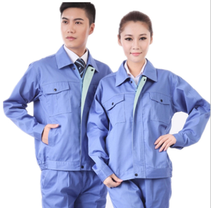 Traje de Trabajo de Algodón Puro de Manga Corta, Traje de Protección Laboral para Reparación de Automóviles y Soldadura en Verano - Product Image 1