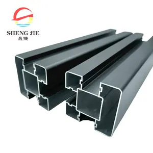 Shengjie Fabriek Verkoop Hoge Kwaliteit Outdoor Metalen Aluminium Industriële Ponsen Privacy Hek Paal En Poort