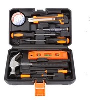 Kit d'outils de réparation automobile et de vélo pour usage domestique quotidien, ensemble d'outils à main professionnels avec étui rigide, garantie 1 an, OEM