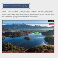 Appotronics. Projecteur laser AL-LU560 pour réunions d'affaires et enseignement (6600 lumens, zoom optique, correction à quatre points)
