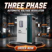 Stabilisateur de tension triphasé 380V haute performance SBW 100kVA-1000kVA pour ligne industrielle