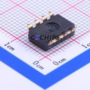 DSIC04TSGET DIP Switch SMD-8P,6x10.2mm Switch Flat Toggle, Groove Type Single Pole Single Throw 4 2.54mm - Product Image 2