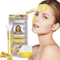 Máscara facial de tratamento do acne, máscara de ácido hialurônico ativada para limpeza da pele, para tratamento de acne