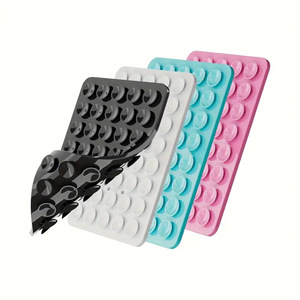 Support de téléphone à ventouse en silicone double face, accessoire adhésif double face pour <span class=keywords><strong>iPhone</strong></span> et Android - Product Image 1