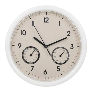 Safe Wall Clock All Plastic Noiseless Wall Clock without Glass