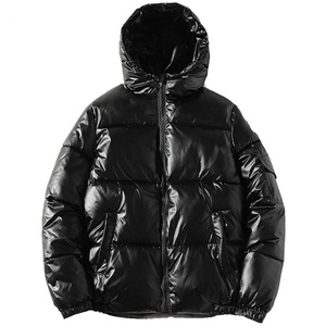 Chaqueta Acolchada con Capucha, Brillante y Térmica, de Poliéster, con Logotipo Personalizado al por Mayor, Unisex, para Hombre y Mujer, Tallas Grandes - Product Image 6