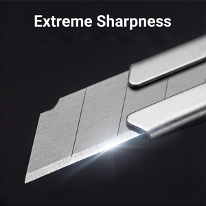 Bien vendu en corée et au <span class=keywords><strong>japon</strong></span> 9mm Snap off Knife Metal Handle Utility Knife Multi-color Customization Handmade Creative Knife - Product Image 2