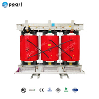 Transformateur triphasé 50/60 Hz à bobinage en résine, type sec, 33 KV, classe H, à double enroulement, ventilé, pour systèmes de distribution