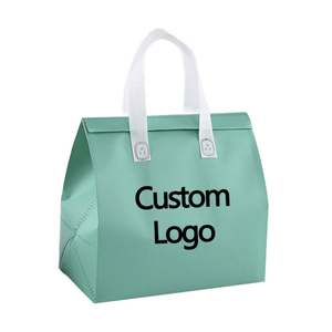 Sacs isothermes portables en gros pour livraison de repas, imperméables, en non-tissé avec doublure en feuille d'aluminium, pour le stockage de pâtes et aliments - Product Image 5