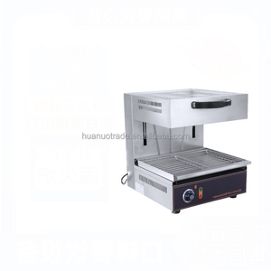 Heating Display Fresh-keeping Machine Cabinet Stainless Steel Barbecue <b>Stove</b> with Lifting Function - Product Image 2
