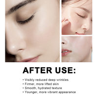 Crème de nuit pour le visage au peptide de cuivre GHK-Cu, squalène, hydratante, apaisante, réparatrice, anti-rides, raffermissante, pour tous types de peaux, marque privée