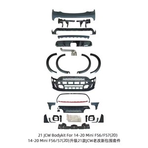 Kit carrosserie pour <span class=keywords><strong>Mini</strong></span> <span class=keywords><strong>Mini</strong></span> <span class=keywords><strong>JCW</strong></span> Surround F56 Pare-chocs F57 Retrofit F55 Kit R56 R57 - Product Image 5
