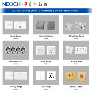 Interrupteurs et prises murales en bois de style britannique, multifonctions, 13A, <span class=keywords><strong>avec</strong></span> 2 USB - Product Image 4