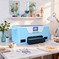 Imprimante DTF A3 330 mm XP600 entièrement automatique avec cadre en aluminium, machine d'impression directe sur film pour T-shirts, logos et vêtements, garantie 1 an