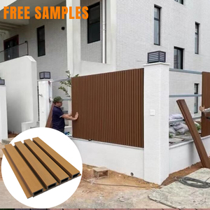 ระบบผนังภายนอกแบบประกบกันกันน้ำคุณภาพสูงจากวัสดุ WPC สำหรับอาคารสำนักงานพร้อมแผ่นผนังภายนอก - Product Image 2