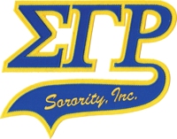 Patchs thermocollants en sergé pour vêtements, personnalisés pour les fraternités et les sororités Phi Beta Sigma, vente en gros