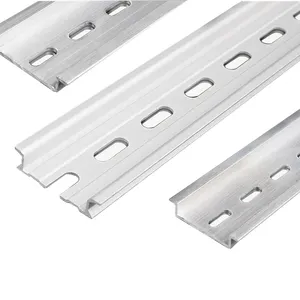 WBO TH35-15 Din Rail TS35 35mm bornier industriel rail din aluminium 1/2 mètres C45 aluminium DIN Rails