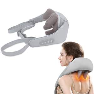 Masseur Électrique Épaule et Nuque 2 Niveaux USB Sans Balais Anti-Douleur Vibrations Musculaires – Idéal Cadeau – Offre Spéciale - Product Image 1