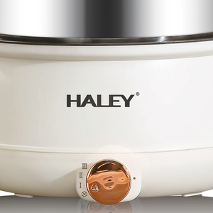 HALEY Compra al por mayor OEM/ODM Olla eléctrica multifuncional de 5L con revestimiento antiadherente y <span class=keywords><strong>vaporera</strong></span> para importadores de electrodomésticos - Product Image 4