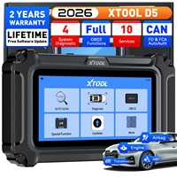 Escáner de Diagnóstico OBD-II XTOOL D5 10+Reset en Stock en EE. UU. y la UE, Probador de Diagnóstico Xtool, Máquina de Diagnóstico Automotriz Multimarca para Todos los Autos