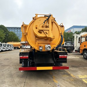 Camión de Limpieza de Alcantarillado de Alta Presión Dongfeng DFAC 4X2 de 8m3, Camión de Succión de Aguas Residuales, Precio - Product Image 6
