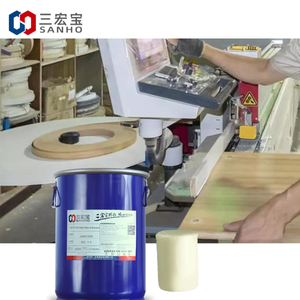 Pegamento de Poliuretano <span class=keywords><strong>PUR</strong></span> <span class=keywords><strong>100</strong></span>% Sólido de un Solo Componente, Adhesivo Termofusible para el Uso en Bandas de Borde de PVC - Product Image 2