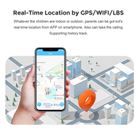 Montre connectée pour enfants LT52, écran tactile IPS de 50 mm, GPS, carte SIM 4G/2G, étanche IP67, montre pour enfants, répondre aux appels vidéo, design carré