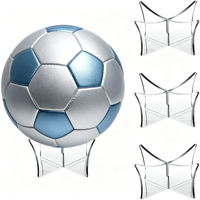 Présentoir à Balle en Acrylique de 3 mm Signature pour Trophées – Support de Présentation en Acrylique pour Ballons de Football, Basketball, Soccer
