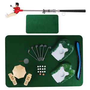 Little Man Indoor Mini Golf Club Set Kids Doll Toy pour jeu de sport d'<span class=keywords><strong>intérieur</strong></span> - Product Image 2